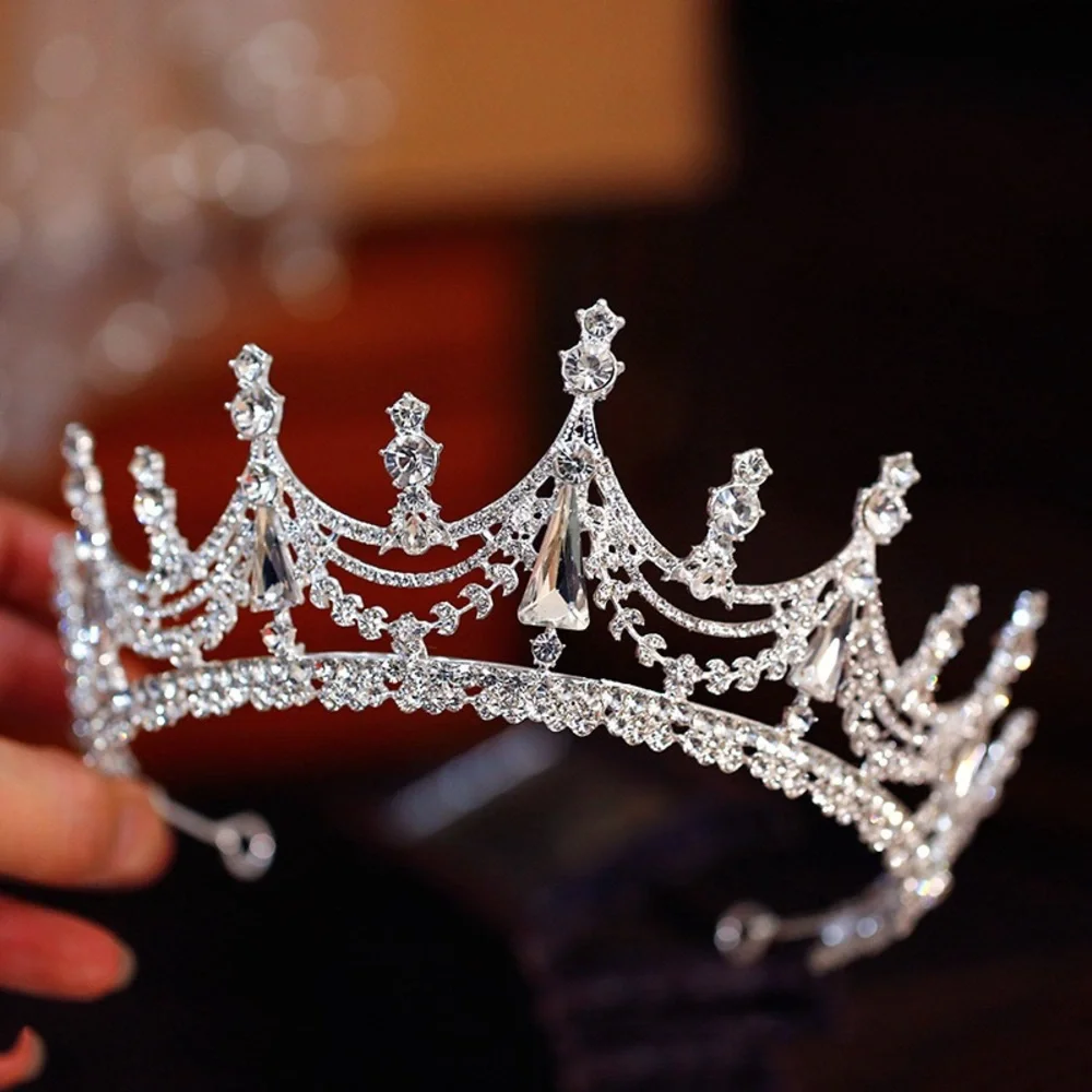 Princess tiara crown wedding hair accessories